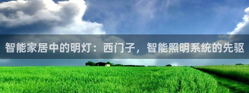智能家居中的明灯：西门子，智能照明系统的先驱