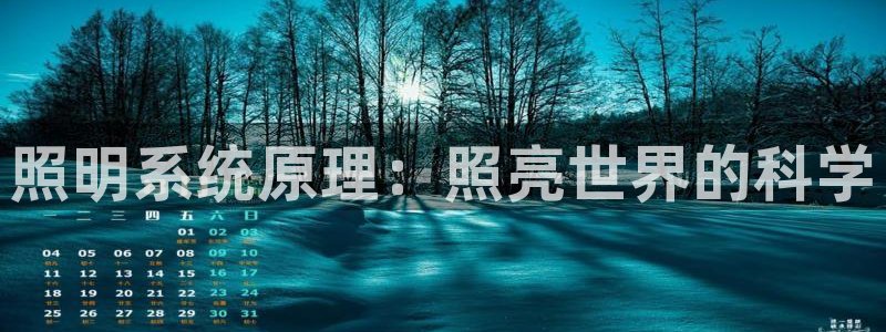 照明系统原理：照亮世界的科学