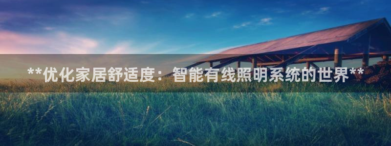 **优化家居舒适度：智能有线照明系统的世界**