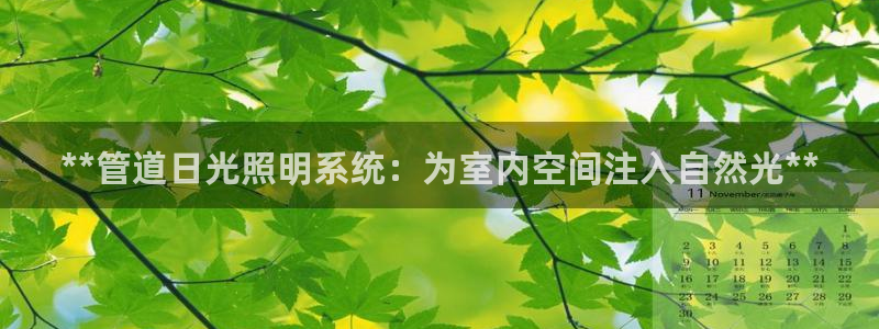 **管道日光照明系统:为室内空间注入自然光**